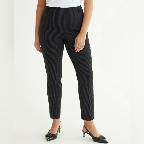 Slim-Leg High-Rise Ankle Pant - The Iconic - Picture 1 of 3